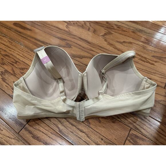 Cacique Beige Lightly Lined Full Coverage Sz 50C NEW - Picture 6 of 9